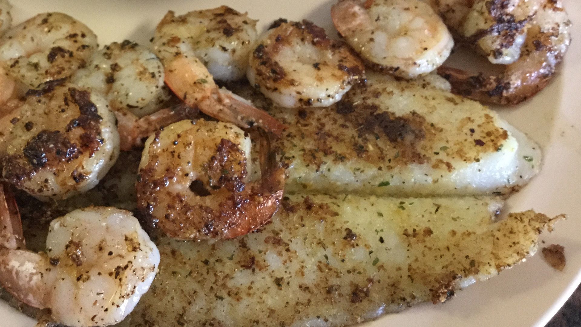 Fish and Shrimp Platter